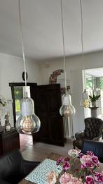 Hanglampen, Huis en Inrichting, Lampen | Hanglampen, Ophalen, Zo goed als nieuw, Glas