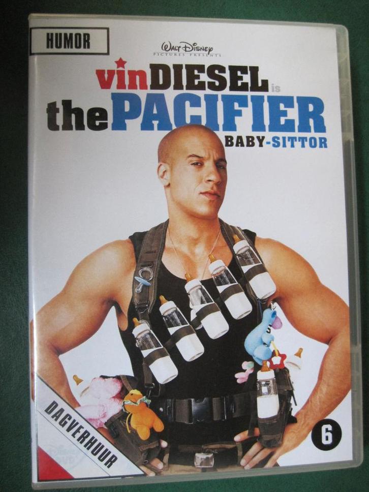 The Pacifier (2005) DISNEY, Cd's en Dvd's, Dvd's | Komedie, Zo goed als nieuw, Overige genres, Vanaf 6 jaar, Ophalen of Verzenden