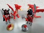 5 Playmobil krijgers met kleuren-draak, Ophalen of Verzenden, Zo goed als nieuw, Complete set