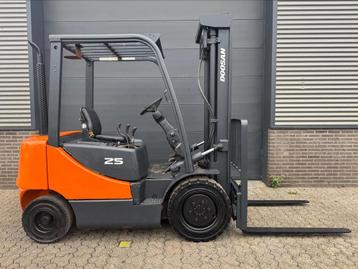 Doosan D25S-5 2,5 ton diesel heftruck (bj 2011) beschikbaar voor biedingen