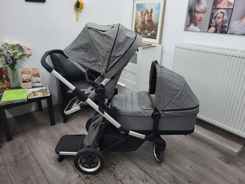 Thule wandelwagen - 2 in 1, Kinderen en Baby's, Kinderwagens en Combinaties, Gebruikt, Combiwagen, Overige merken, Duowagen, Luchtbanden