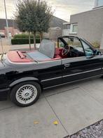 BMW 320i Cabrio, 1992, electr. dak, 119800km, Sportautomaat, Auto's, Automaat, Achterwielaandrijving, Cabriolet, Zwart
