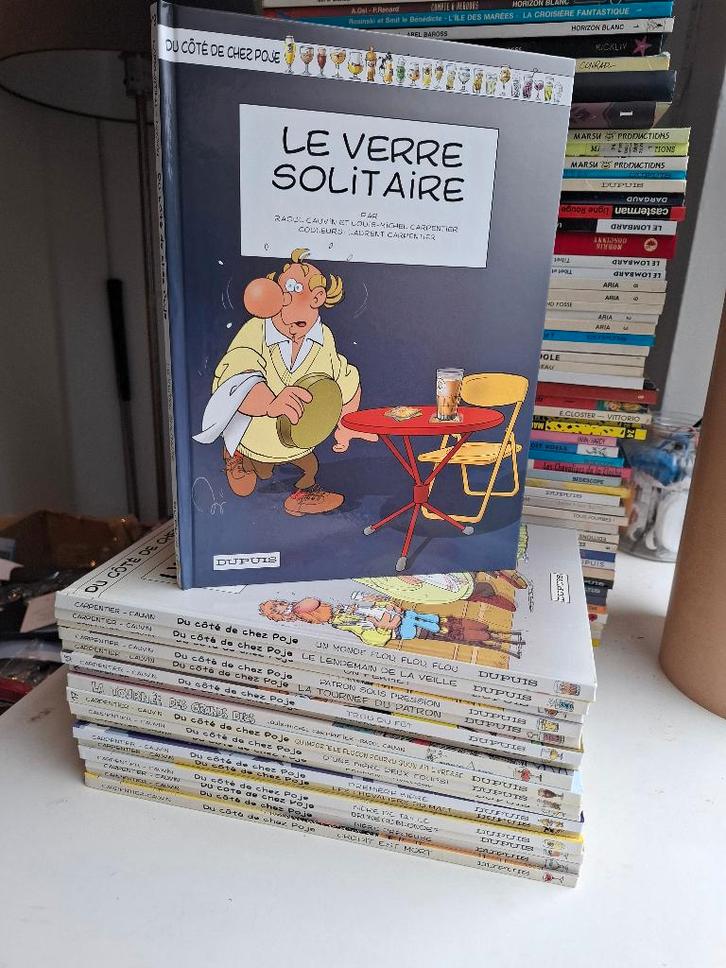 DU COTE DE CHEZ POJE ENSEMBLE DE 18 TOMES TBE DUPUIS!, Boeken, Stripverhalen, Zo goed als nieuw, Complete serie of reeks, Ophalen of Verzenden