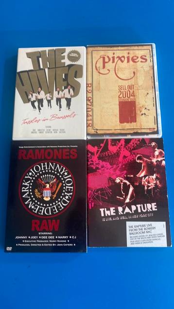 4 muziek DVD beschikbaar voor biedingen