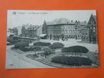 Nieuwpoort La Place de la Station, Collections, Cartes postales | Belgique, Enlèvement ou Envoi, Avant 1920, Affranchie, Flandre Occidentale