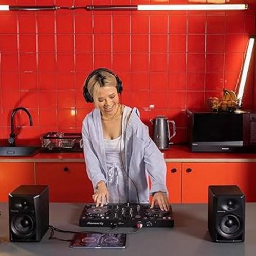 DDJ FLX4 controller + 2 luidsprekers + hoofdtelef. + laptop, Muziek en Instrumenten, Dj-sets en Draaitafels, Zo goed als nieuw