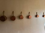 Anciens poelons en cuivre, Ophalen, Koper
