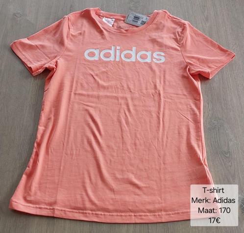 T-shirt meisje: Adidas maat 170 (NIEUW + LABEL), Kinderen en Baby's, Kinderkleding | Maat 170, Nieuw, Meisje, Sport- of Zwemkleding