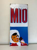 MIO ijs oud reclamebord 1962, Verzamelen, Reclamebord, Gebruikt, Ophalen of Verzenden