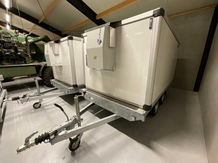 Remorque Eduard 4 avec corps de congélateur Keyfrost, Autos : Divers, Remorques, Utilisé