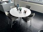 Ronde tafel 120cm - zeer degelijke kwaliteit, Huis en Inrichting, Ophalen, Zo goed als nieuw, Rond