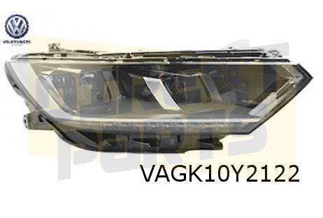 Volkswagen Passat B8 (10/14-9/19) Koplamp Rechts LED Origine, Auto-onderdelen, Verlichting, Volkswagen, Nieuw, Verzenden
