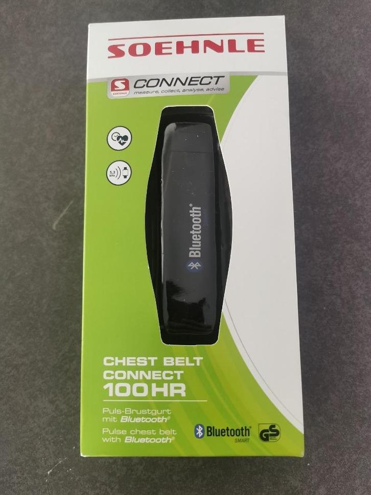 Soehnle Connect 100 HR hartslagmeter-band met Bluetooth, Sport en Fitness, Hartslagmeters, Nieuw, Overige merken, Met borstriem