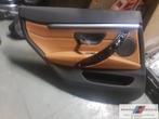 BMW 4er F36 gran coupe Deurpaneel links achter Bruin leder, Auto-onderdelen, Ophalen of Verzenden, Gebruikt