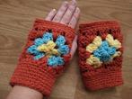 Granny square wanten handschoenen handmade handgemaakt  maat, Kleding | Dames, Mutsen, Sjaals en Handschoenen, Verzenden, Nieuw