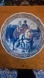 Delfts blauw bord 40cm diameter, Verzenden