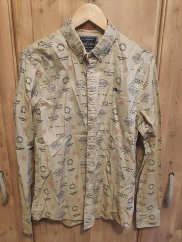 Chemise Scotch & Soda à imprimé camel de taille moyenne, Enlèvement ou Envoi, Neuf, Beige, Scotch & Soda