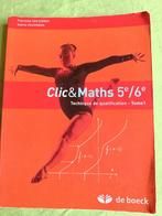 Clic & Maths 5e/6e, Manuel, Françoise Van Dieren, Gelezen, Overige wetenschappen, Ophalen of Verzenden, Françoise Van Dieren