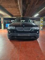 BMW X3 XDRIVE 18D EURO5, Autos, SUV ou Tout-terrain, Cuir, Noir, Carnet d'entretien