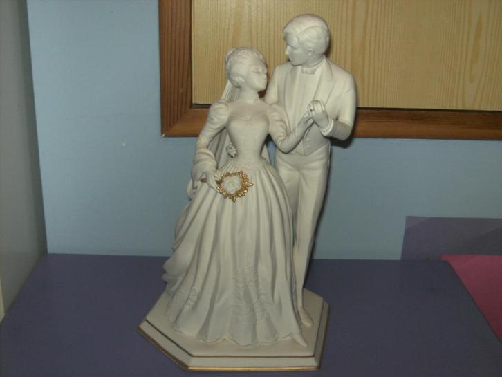 Porseleinen beeld van ronald van ruyckevelt. (franklin mint), Antiek en Kunst, Antiek | Porselein, Ophalen of Verzenden