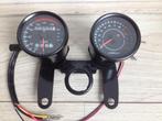 Toerenteller en kilometerteller set caferacer bobber tracker, Ophalen of Verzenden