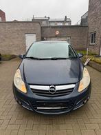 Opel Corsa 1.2 Benzine (2007) – 240.000 km – Keuring vvk, Voorwielaandrijving, Zwart, 4 cilinders, 1229 cc