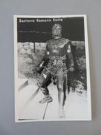 vintage foto Baritono Romano Roma Bariton zanger, Verzamelen, Muziek, Artiesten en Beroemdheden, Verzenden, Zo goed als nieuw