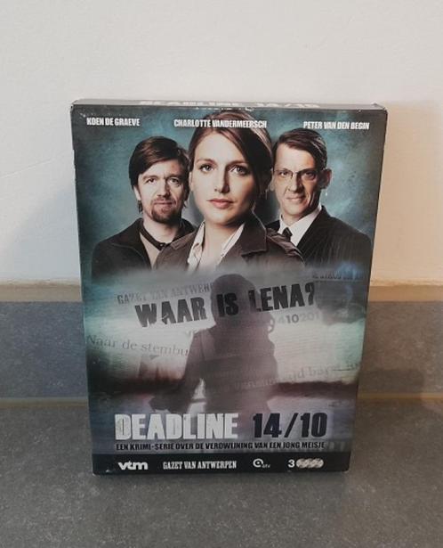 TV SERIE DEADLINE 14/10, Cd's en Dvd's, Dvd's | Tv en Series, Zo goed als nieuw, Drama, Boxset, Alle leeftijden, Ophalen of Verzenden