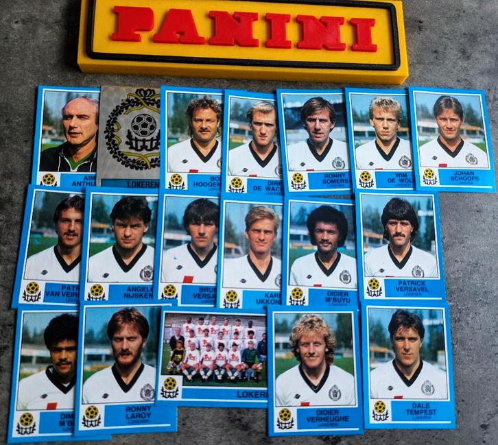 AUTOCOLLANTS PANINI FOOTBALL 87 LOKEREN SK 18 FOOTBALL 1987, Hobby & Loisirs créatifs, Autocollants & Images, Neuf, Envoi