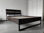 Bed 140x200cm (Ikea Trysil), Gebruikt, Bruin, 140 cm, Hout