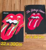 NIEUWE ROLLING STONES METAAL PLAAT & SCHRIFT, Verzamelen, Ophalen of Verzenden, Nieuw, Overige, Overige merken