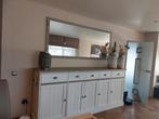 Volledige eetkamer York  Lariks & Crystal Oak Beige, Ophalen, Zo goed als nieuw, Trendy, 4 tot 6 stoelen
