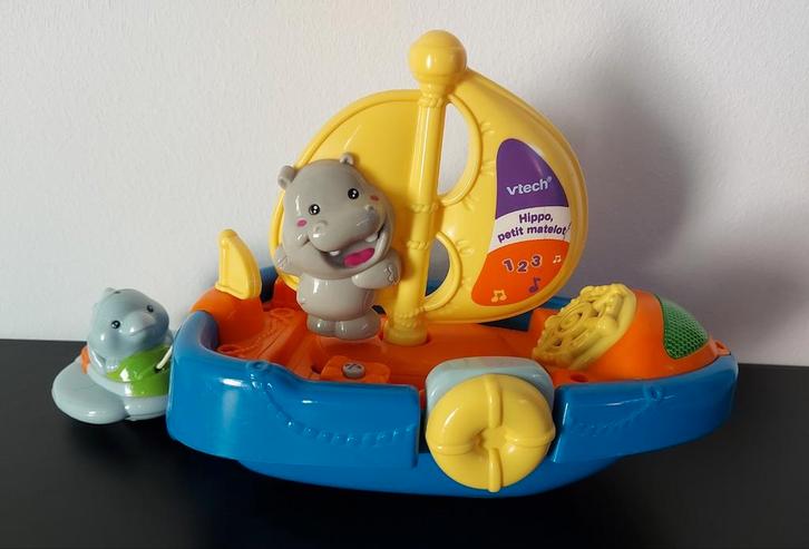 Vtech muzikale badboot, Kinderen en Baby's, Speelgoed | Badspeelgoed, Zo goed als nieuw, Ophalen