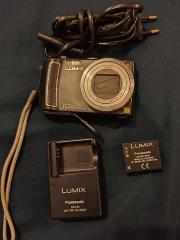 appareil photo numérique Panasonic Lumix DMC-TZ4 8MP noir beschikbaar voor biedingen