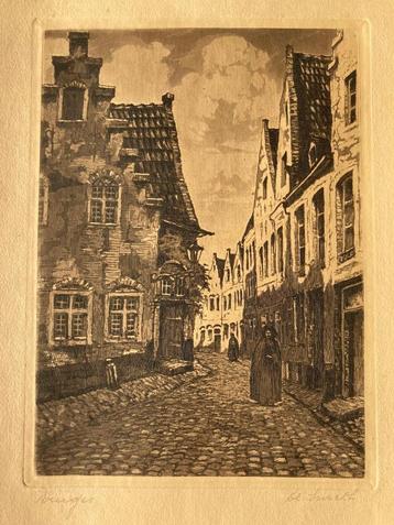 Estampe beschikbaar voor biedingen