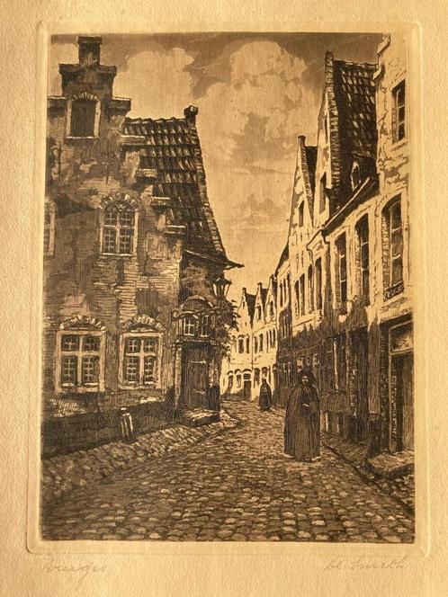 Estampe, Antiek en Kunst, Kunst | Schilderijen | Klassiek, Ophalen