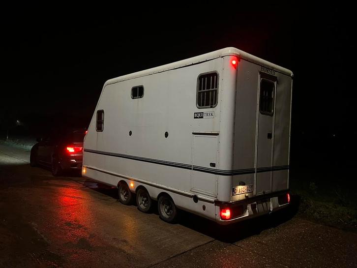 Paardentrailer, Dieren en Toebehoren, Paarden en Pony's | Trailers en Aanhangwagens, Aluminium, Ophalen