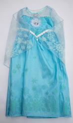 Jurk Elsa (Frozen) Disney met cape en handschoenen 110-116, Kinderen en Baby's, Carnavalskleding en Verkleedspullen, Meisje, 110 t/m 116