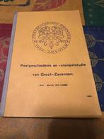 Postgeschiedenis en - stempelstudie van Groot - Zaventem, Ophalen of Verzenden, Boek of Tijdschrift