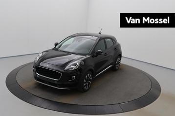Ford Puma Titanium - Automaat - Winterpack - Carplay, Auto's, Stof, Euro 6, 1226 kg, Zwart