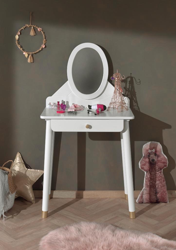 TABLE DE MAQUILLAGE BILLY AVEC MIROIR ET TIROIR. NOUVEAU !, Enfants & Bébés, Chambre d'enfant | Meubles Autre, Neuf, Table, Enlèvement