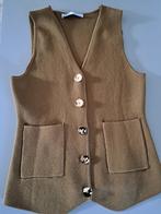 Nieuwe bruine gilet Zara maat 36, Bruin, Zara, Nieuw, Ophalen of Verzenden
