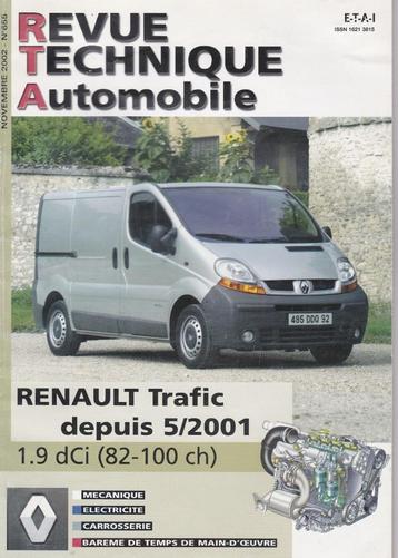 Revue technique automobile RENAULT TRAFIC 05/2001