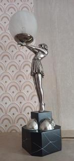 Lampe art deco, Ophalen