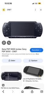 Sony psp 3000, Games en Spelcomputers, Ophalen, Zo goed als nieuw, PSP