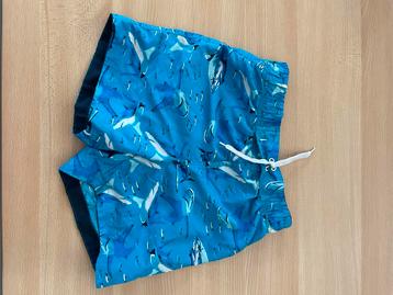 Blauwe zwembroek jongens met haaien, Enlèvement, Utilisé, Maillot de bain