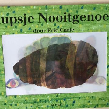 boek: Rupsje Nooitgenoeg/Eric Carle - hologramkaft beschikbaar voor biedingen