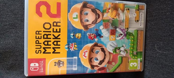 Super Mario Maker 2, Games en Spelcomputers, Games | Nintendo Switch, Gebruikt, Avontuur en Actie, Vanaf 3 jaar, Ophalen