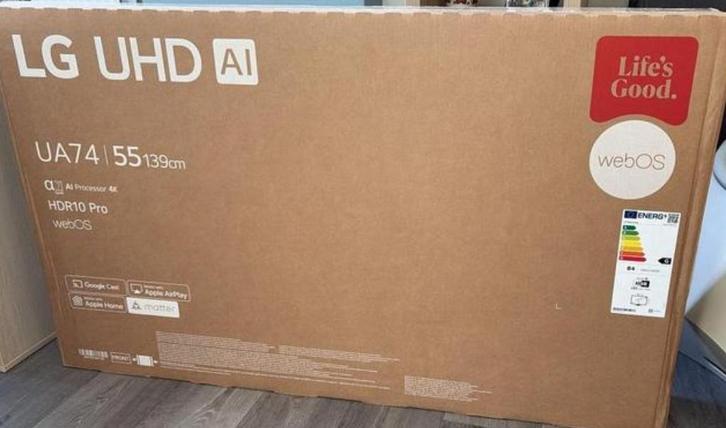 LG 55 inch, Audio, Tv en Foto, Televisies, Nieuw, LG, Ophalen