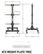 ATX Weight Plate Tree Met Wielen Nieuw., Sports & Fitness, Équipement de fitness, Enlèvement, Neuf, Plaques d'haltères